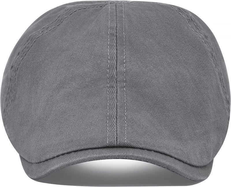 VOBOOM Cotton Flat Cabbie Hat Gatsby Ivy Irish Hunting Newsboy Cap - Image 2